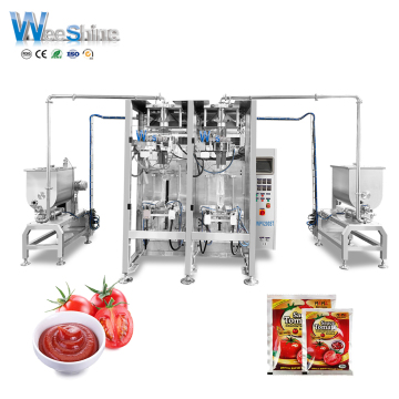 3 साइड बैग के लिए WPV200ST टमाटर सॉस पैकिंग मशीन