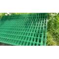 Green Coated Wire Fence Panels