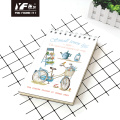 Spiral Notebook Coil Custom garden style cute A5 vertical spiral notebook Factory