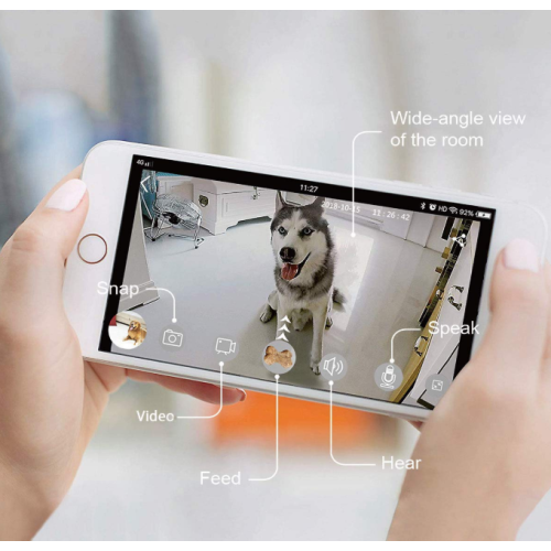 HD Pet Camera Trust Dispenser