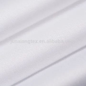 65% Polyester 35% cotton twill shirting fabric white/dyed good quality