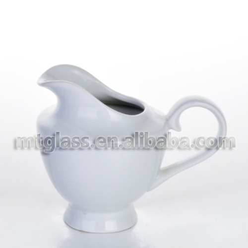 Handmade White ceramic water crock pot