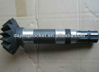 Dajin C1045S standard ball spline shaft with sprocket