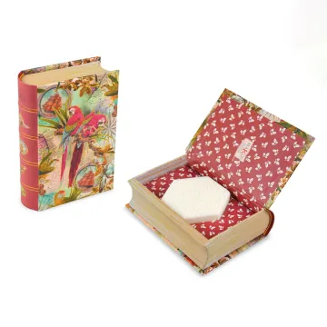 Magnetic Closure Colourful Paper Book Shape Gift Box