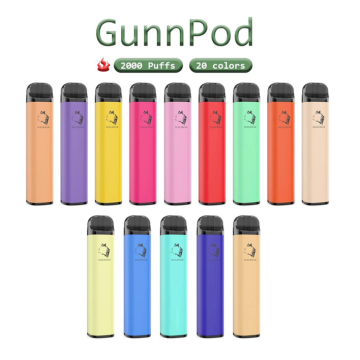 Gunnpod Disposable Vape With Nico 5%