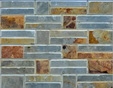 decorate garden floor with culture stone , artificial stone panels ,natural stone panel