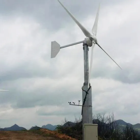 New 8 kilowatt 4-blade wind turbine