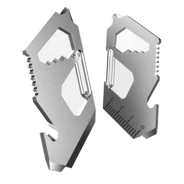 Multifunktionales Wanderjagd Carabiner Multitool - Überlebens -EDC -Tools für Outdoors