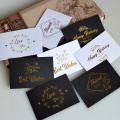 Forte Highlend Luxury Custom Foil Logo Stock Stock