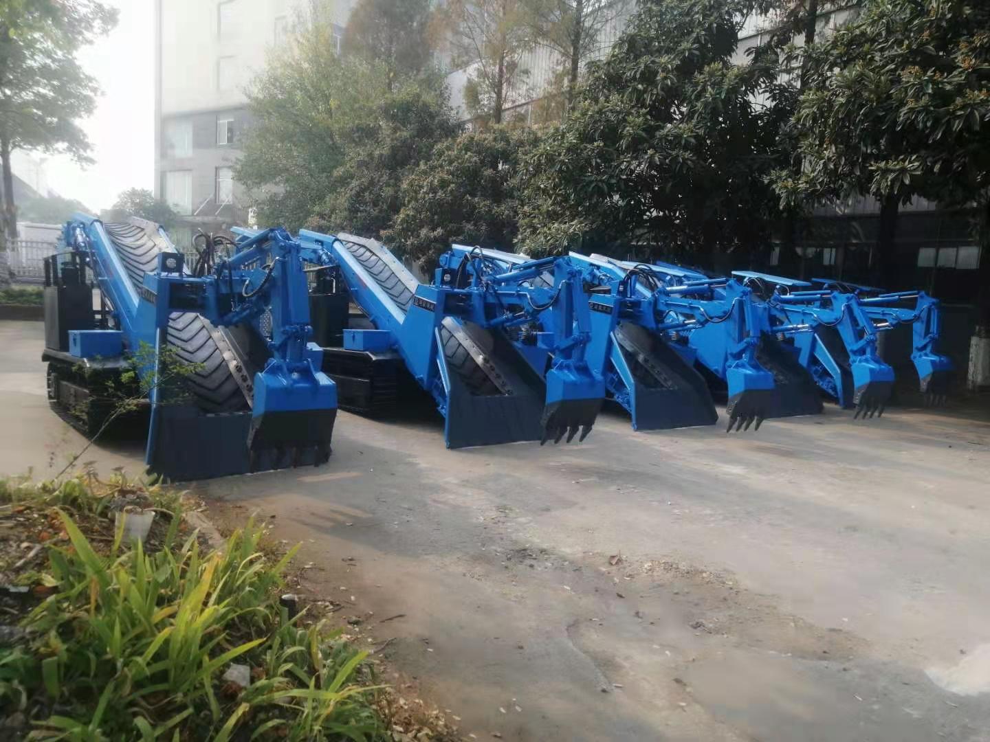 Crawler Belt Mucking Loader