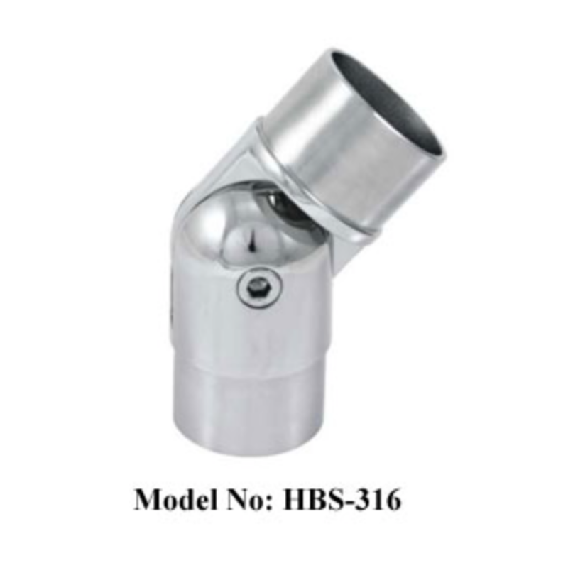 Đầu nối tay tay có thể điều chỉnh bằng thép không gỉ