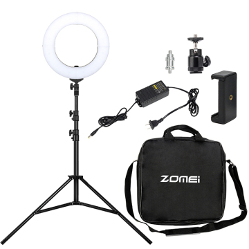 Zomei 14" 336 Pieces LED Ring Light 5500K Dimmable Photography Lamp
