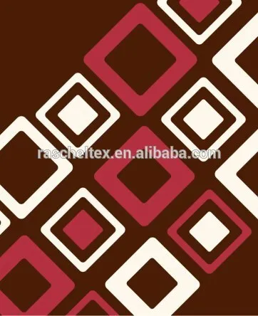 100% Polyester Korean style Geometry Design 1Ply Mora Mink Blanket