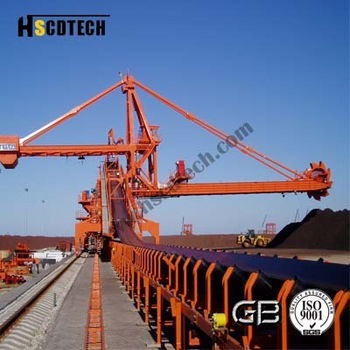 stacker reclaimer for mine plant