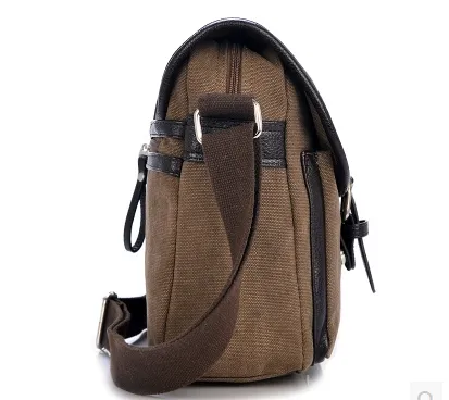New fashion man's canvas bag Korean style travel bag