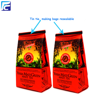 Aluminum Foil Side Gusset Packaging Bag For Coffee