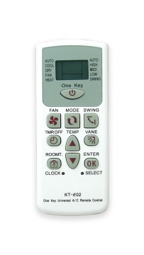Controlador remoto do aparelho de ar condicionado Universal KT-E02
