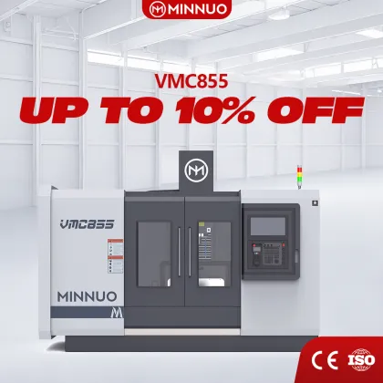 Minnuo Brand Fanuc System Vmc 1270 5 Axis Cnc Machine