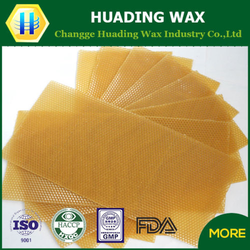 China factory supply hot selling bee wax foundation sheet