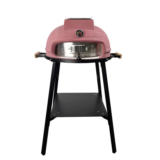 Auplex Commercial Charcoal BBQ Ceramic 21 Inch Wood Fired Pizza Oven