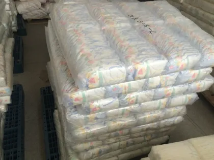 China factories b grade baby diapers