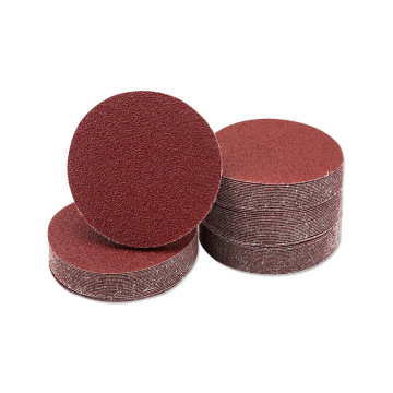 Plastic Backing Velvet Abrasive Hook and Loop Round Sanding Pads and Discs