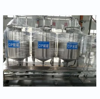 Semi-Auto Separated CIP Cleaning Machine for Food Production Plants & Beverage Factories