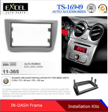 Car Radio Fascia Panel for Alfa Romeo Giulietta (940) 2010+ (Left Wheel)