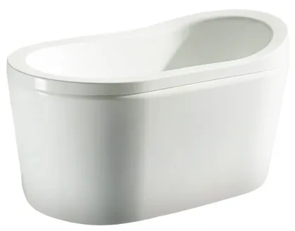 Standard Bathtub Price Household 1300MM Acrylic Small Freestanding Bathtub