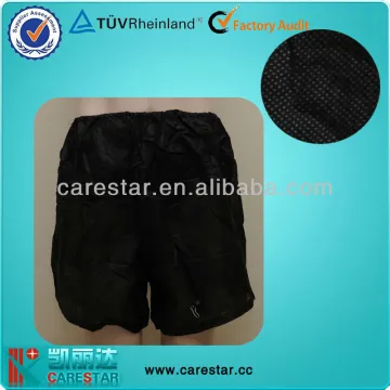 Dark nonwoven boxer shorts