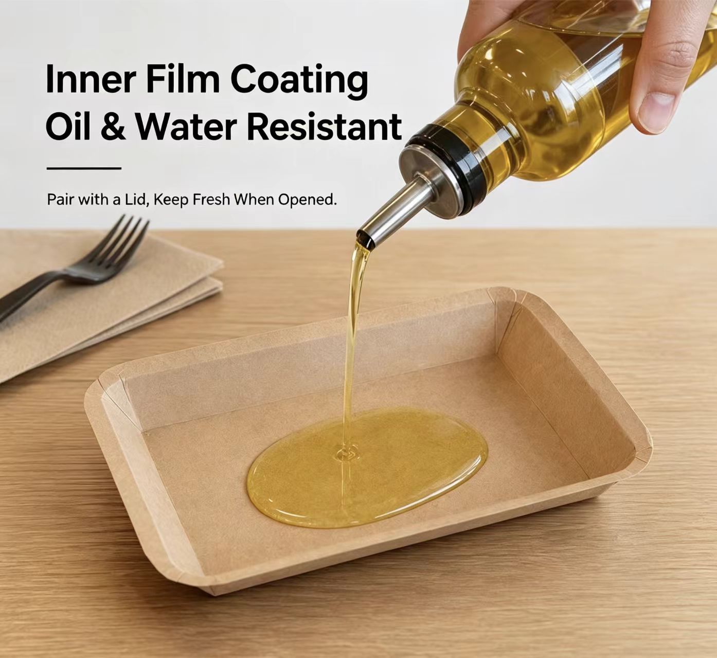 Natural Kraft Tray