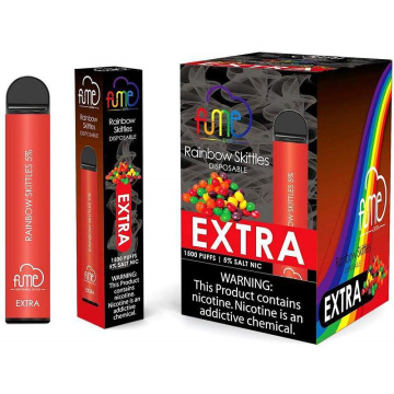 Vape Disposable de haute qualité Vape Extra 1500 bouffées