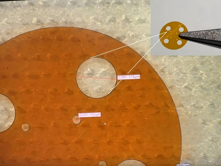 Polyimide processing parts