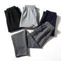 Pantalones deportivos de pierna recta CVC para hombre