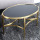 Brassy Edelstahl Runder Couchtisch