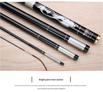 NEWMAJOR Professional Super Hard Carp & Stream Fishing Rod for Big Game Fishing (3.6m-7.2m)