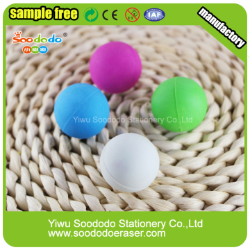 Cute Ball Shaped Eraser,Assorted design eraser