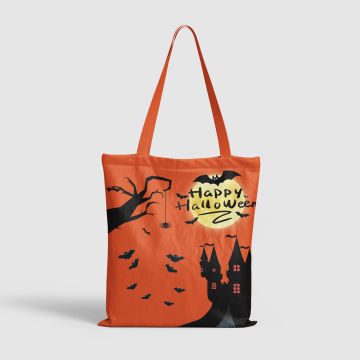 Halloween Season Canvas Tote Bag