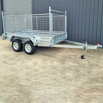 Galvanised Dump Trailer - Single Axle for Efficient Waste Management