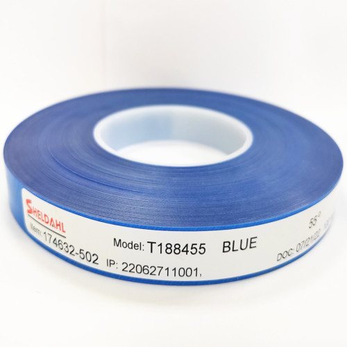 Red splicing tape for butt joint abrasive belts