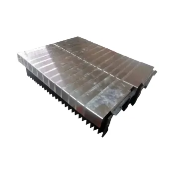 Telescopic Stainless Steel Plate CNC Machine Armoured Bellow Cover