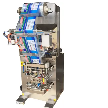 Double Row Small Bag Liquid Shampoo Sauce Sachet Packaging Machine
