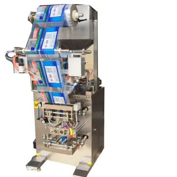 Double Row Small Bag Liquid Shampoo Sauce Sachet Packaging Machine