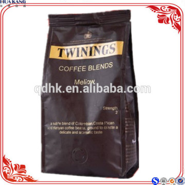 moisture proof kraft paper coffee packaging bags with valves