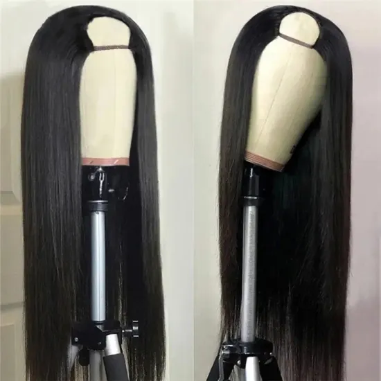 Shop for High-Quality 100% Human Hair U-Part Wigs: Discover Joywigs Straight Blonde Options