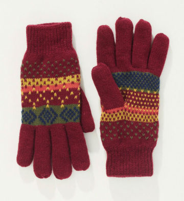 Finger Gloves Knitting Pattern Ladies Gloves Jacquard Knitting Pattern Gloves