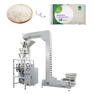 Vertical Coffee Beans Nuts Grains Volumetric Cup Weighting Granule Packing Machine