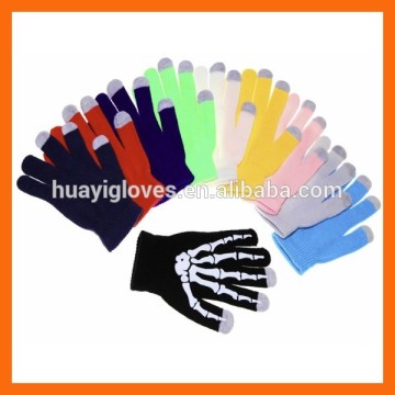 Colorful Smartphone Touch Screen Knit Warm Gloves For iphone Android iPad Tablet