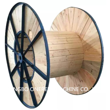 Large Wooden Wire Spool Table