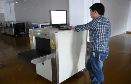 Knife / Gun Luggage X Ray Scanner Inspection , 50cm X 30cm